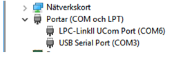 LPC-Link 2 COM port