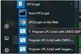 Program LPC-Link2 with CMSIS-DAP