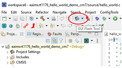 GUI Flash tool icon