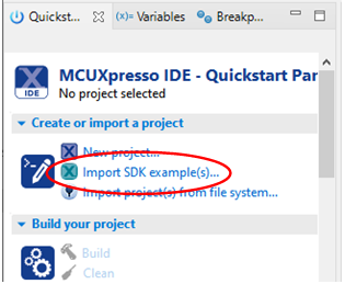 Import SDK example
